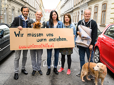 Winternothilfestart der Caritas Wien
