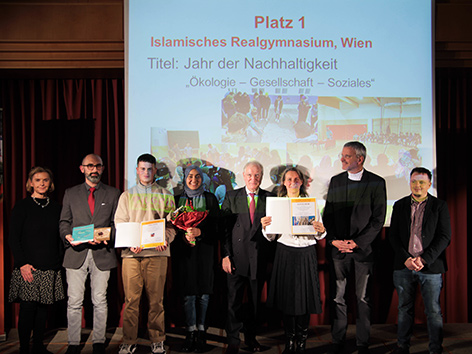 Gewinner des Pilgrim-Jugend-Preises: Das Islamische Realgymnasium aus Wien