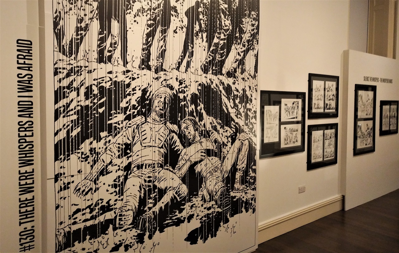 Die "Draw The Walking Dead" Ausstellung im Shrewsbury Museum