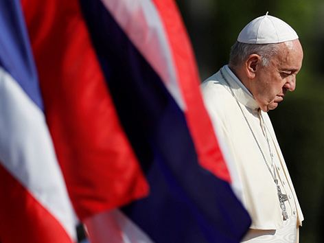 Papst Franziskus in Thailand, Bangkok