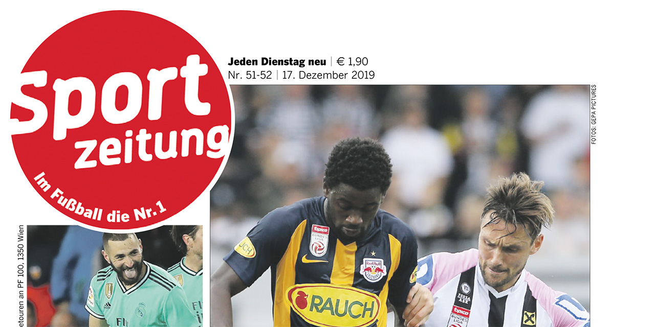 Cover Ausschnitt Sportzeitung