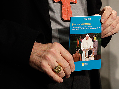 Kardinal Michael Czerny präsentiert das Papst-Schreiben "Querida Amazonia"