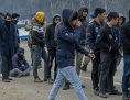 Migranten an der Grenze zu Griechenland