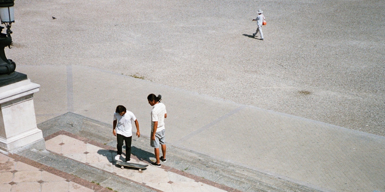 Szenen aus dem Skate-Film "High Society"