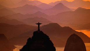 Jesus Statue über Rio de Janeiro