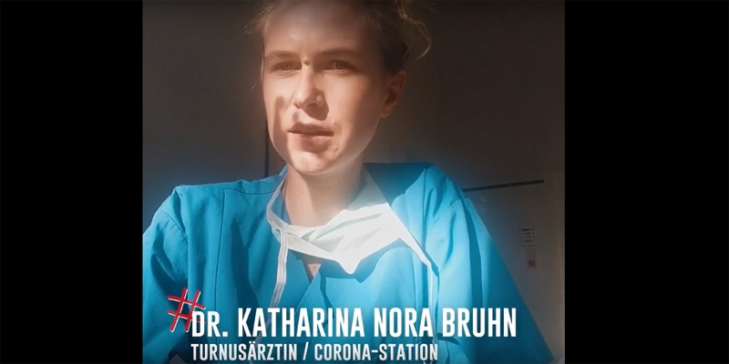 Video-Screenshot von Katharina Brun