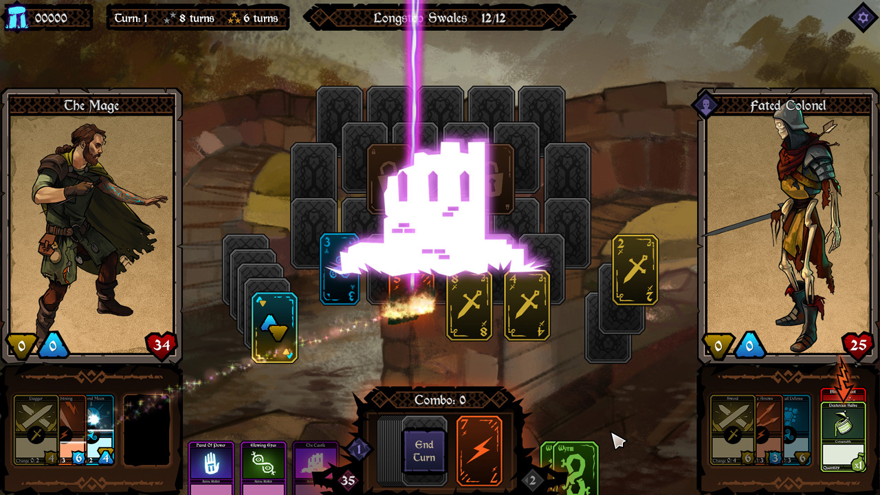 Bildschirmfoto aus dem Computerspiel "Ancient Enemy"