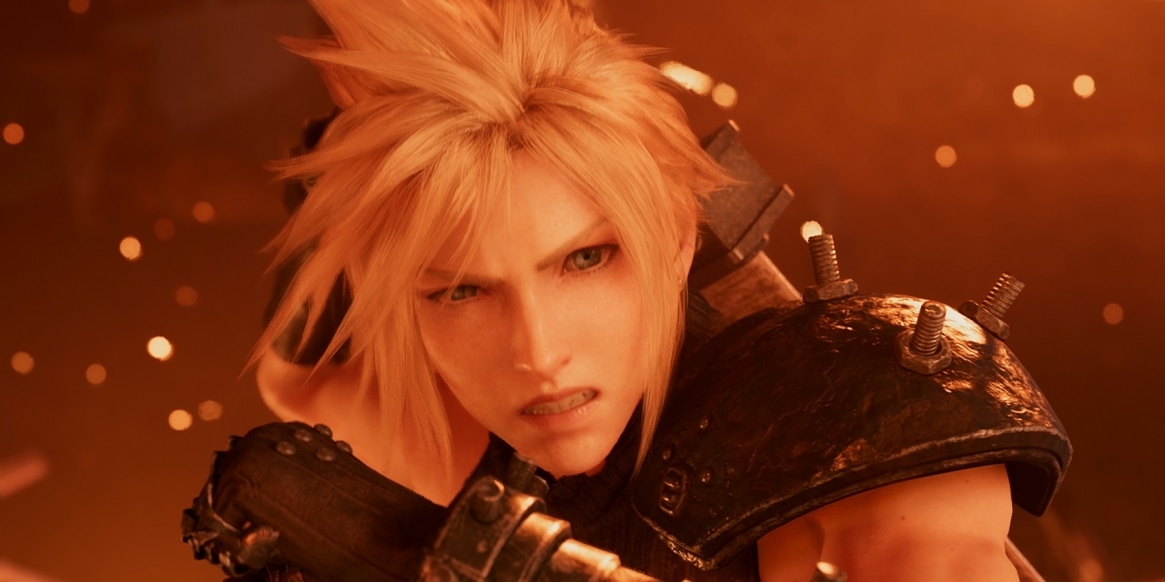Cloud Strife in Final Fantasy 7 Remake