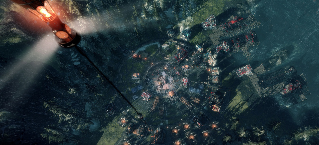 Screenshots des Spiels Frostpunk mit der Erweiterung Der letzte Herbst.