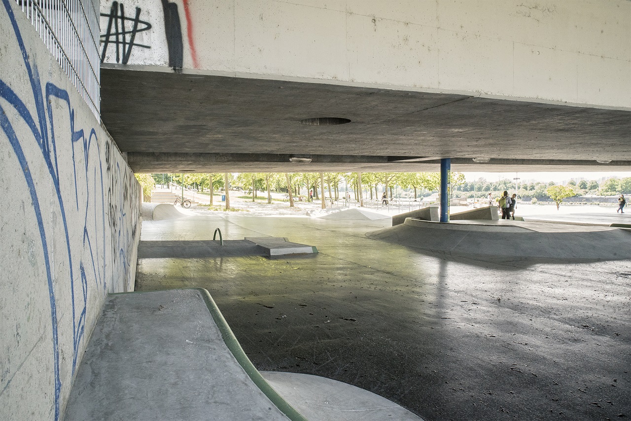 der skatepark copa beach plaza