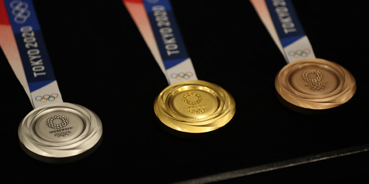 Olympische Medaillen für Tokyo 2020