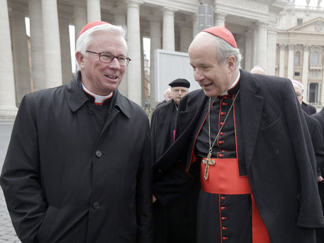 Erzbischof Franz Lackner und Kardinal Christoph Schönborn