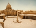 Der Bau des Petersdoms in Rom dauerte 120 Jahre