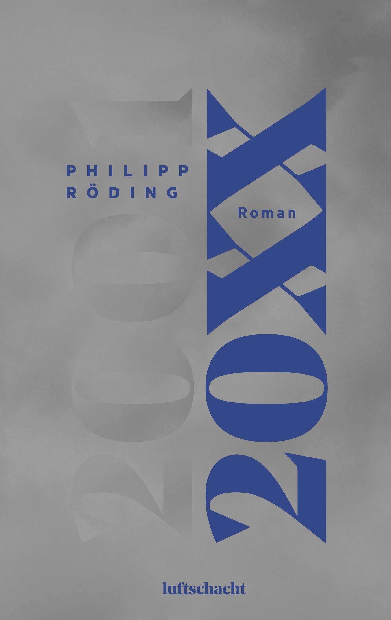 Das Buchcover zu Philipp Rödings Roman "20XX"