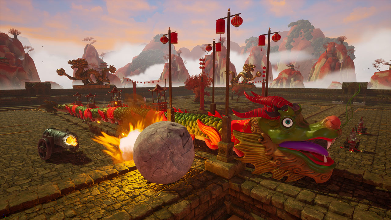 Bildschirmfoto aus dem Computerspiel "Rock of Ages 3"
