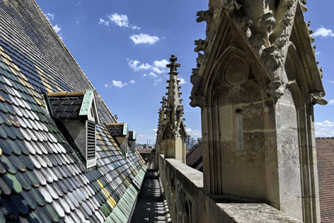 Dach des Stephansdoms