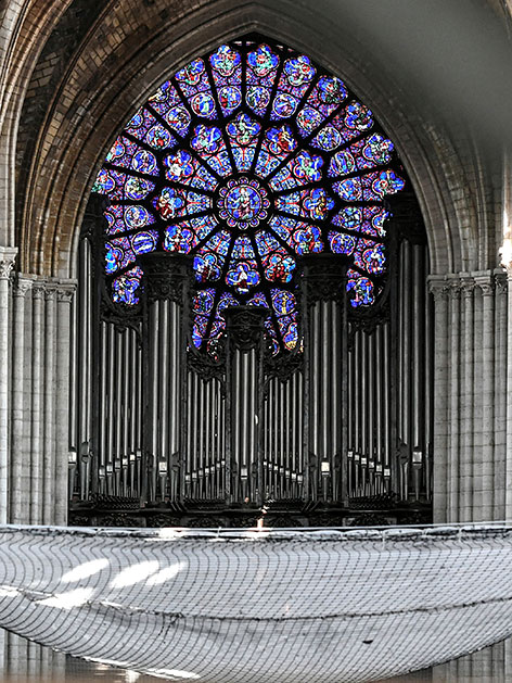 Orgel der Kathedrale Notre-Dame in Paris
