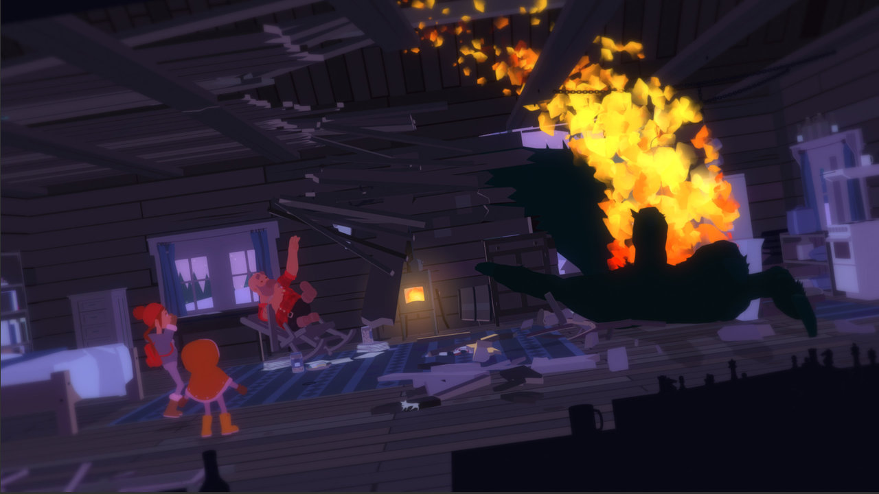 Bildschirmfoto aus dem Computerspiel "Röki"