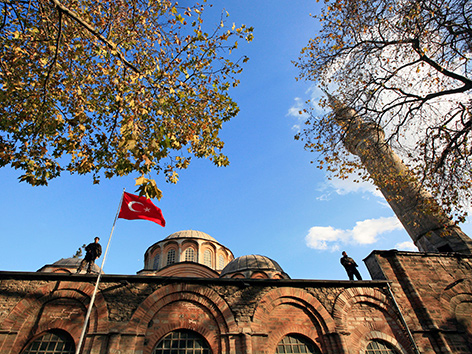 Das ehemalige Chora-Museum in Istanbul, 2007