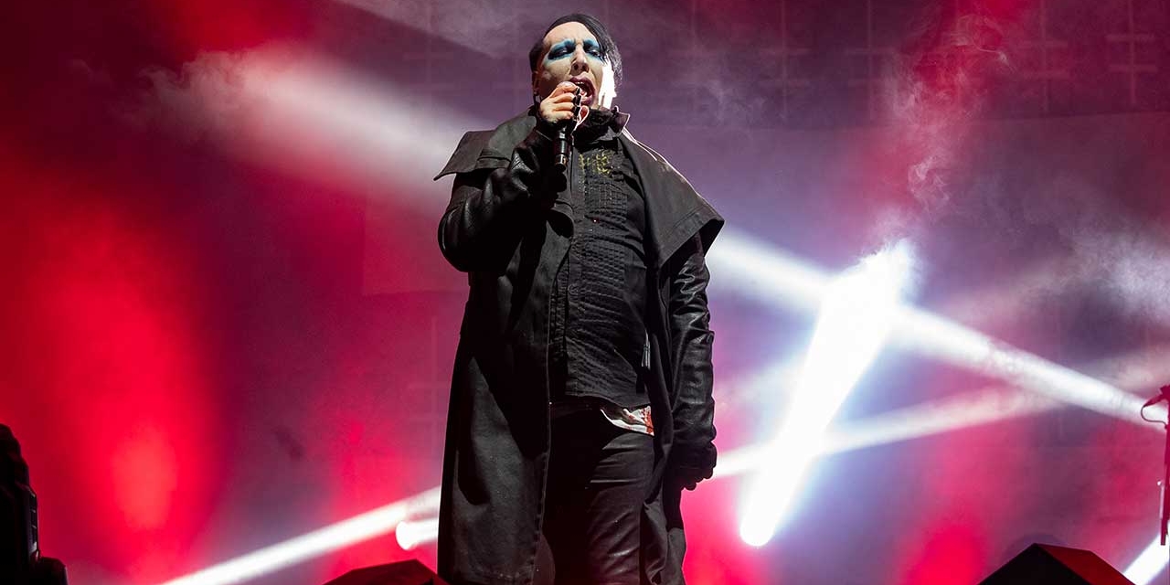 Marilyn Manson beim Astroworld Festival im NRG Stadium im November 2019