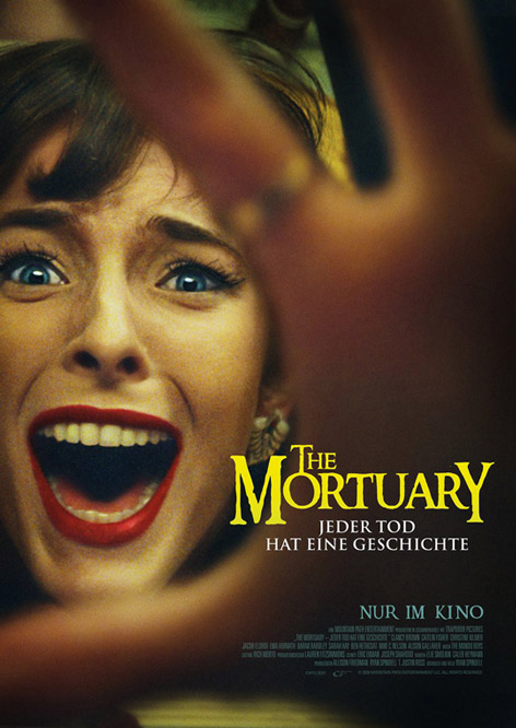 Kinoplakat von "The Mortuary"