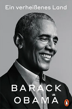 Buchcover von Barack Obamas Memoiren