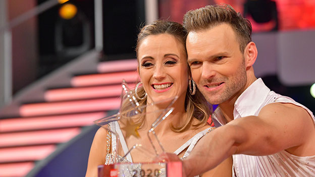 Michaela Kirchgasser mit Tanzpartner Vadim Garbuzov Dancing Star 2020