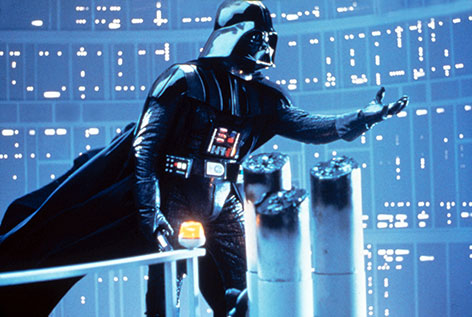 Darth Vader in "Das Imperium schlägt zurück"