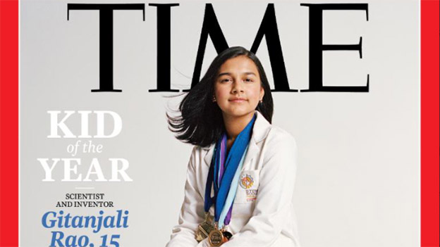 Cover des "Time"-Magazins mit dem "Kind des Jahres"