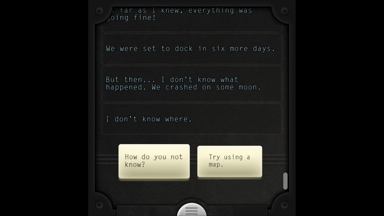 Screenshot aus dem Game "Lifeline"