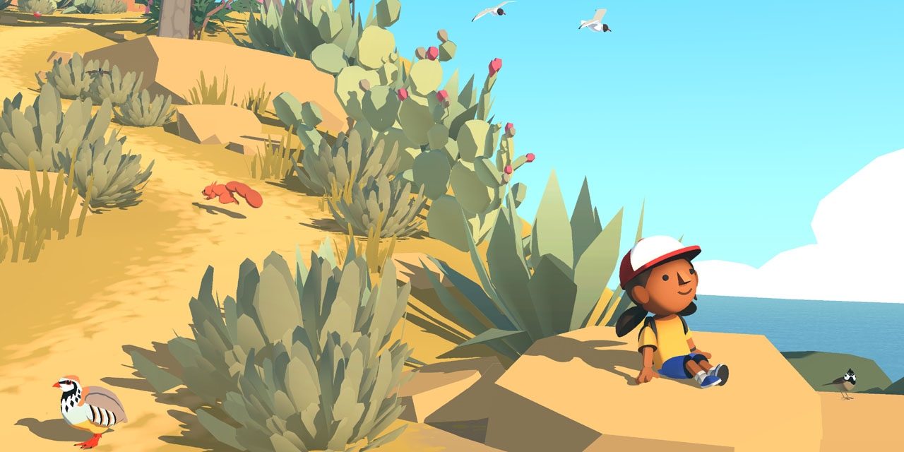 Bildschirmfoto aus dem Computerspiel "Alba: A Wildlife Adventure"