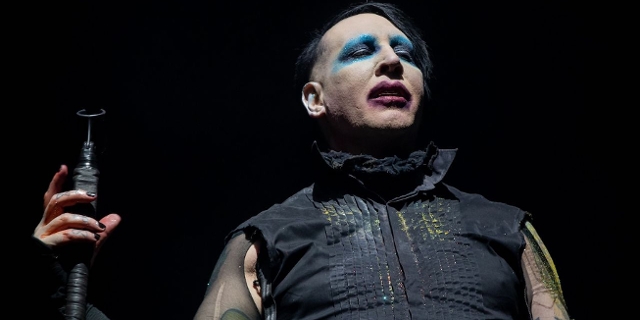 Marilyn Manson performs during the Astroworld Festival at NRG Stadium on November 9, 2019 in Houston, Texas