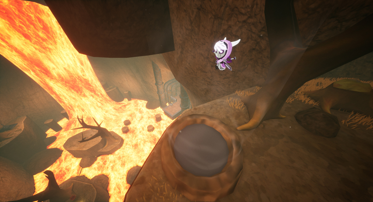 Screenshot des Spiels Blue Fire