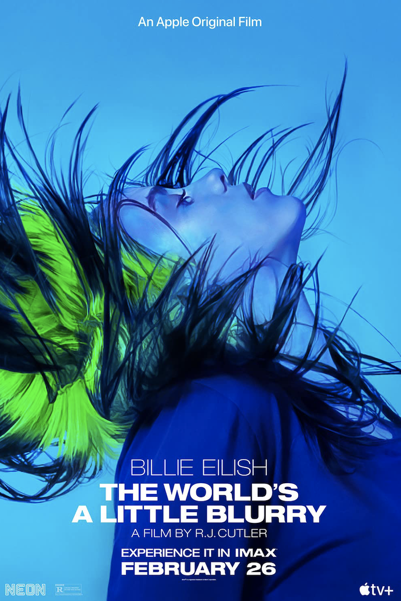 Plakat "Billie Eilish: The World's A Little Blurry"