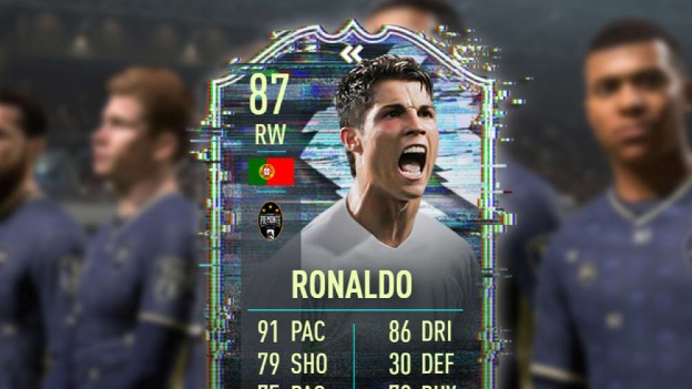 Cristiano Ronaldo Karte für FIFA 21 Ultimate Team