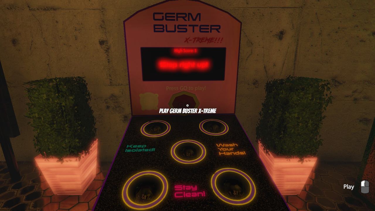 Screenshot aus dem Game "Isolationist Nightclub Simulator"