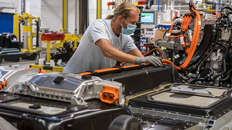 Volvo Batterieproduktion für E-Autos