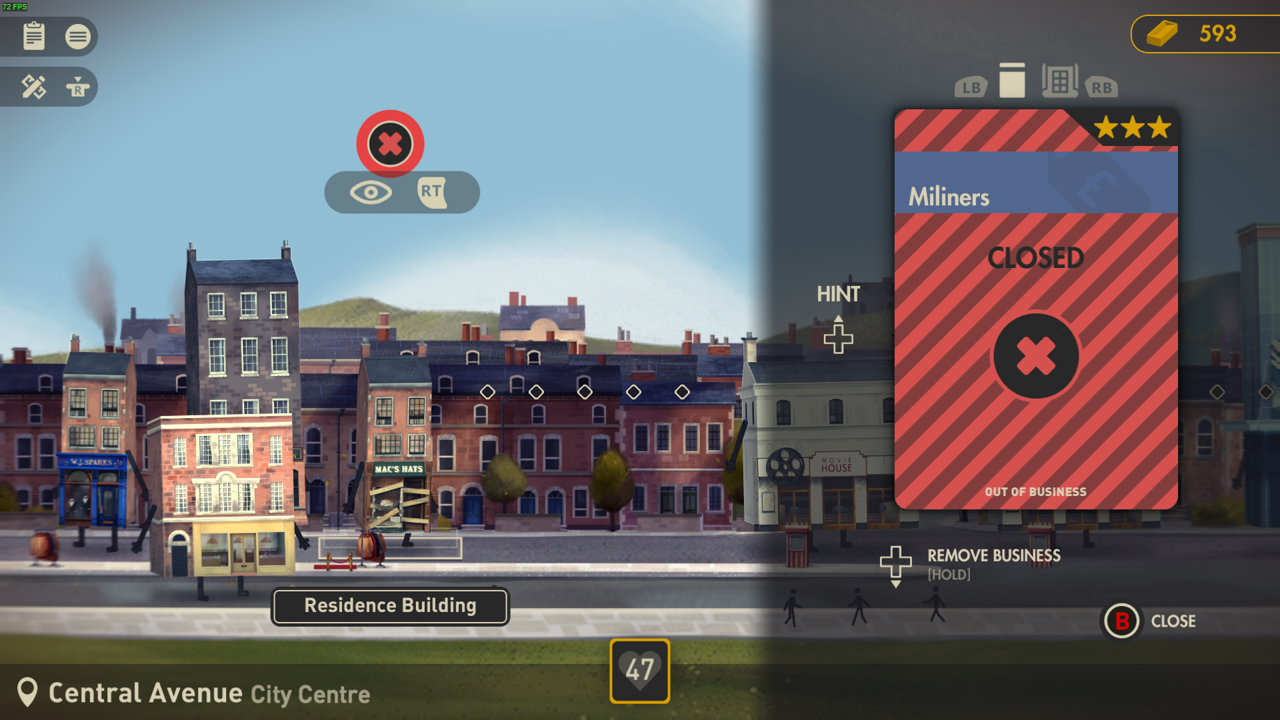 Screenshot des Spiels Buildings Have Feelings Too