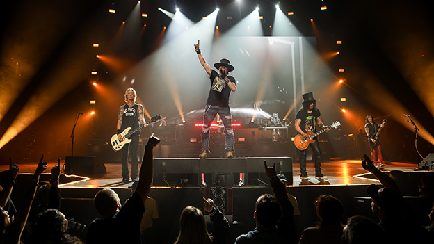 Guns N' Roses auf der Bühne