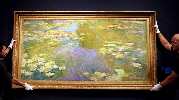 LE BASSIN AUX NYMPHEAS, die "Seerosen" von Claude Monet