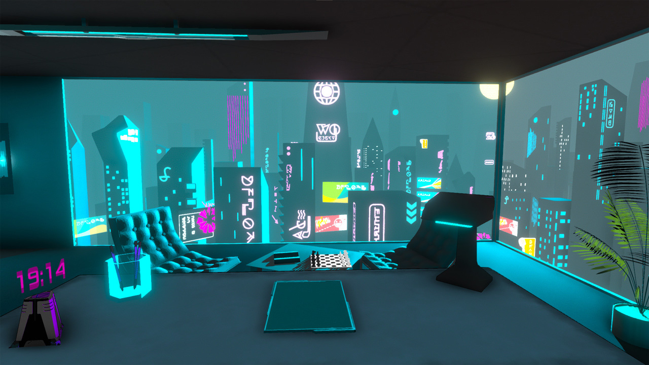 Screenshot aus dem Computerspiel "Silicon Dreams"