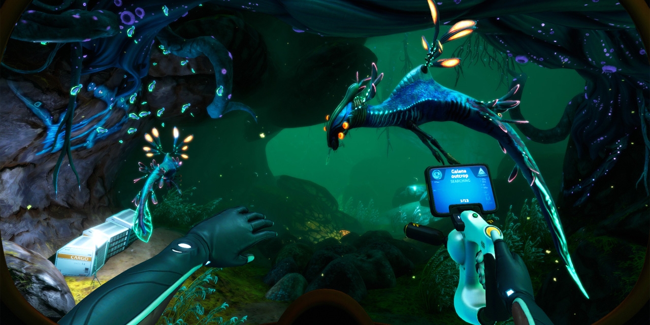 Bildschirmfoto aus dem Computerspiel "Subnautica: Below Zero"