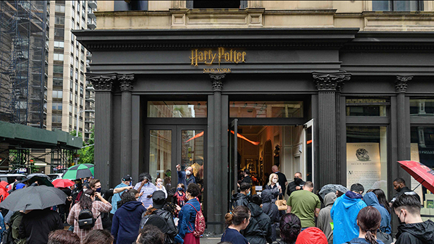Harry Potter Laden in New York