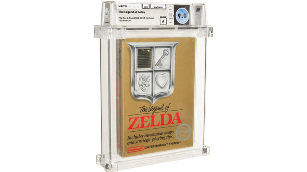 "Legend of Zelda" Videospielkassette in Originalvepackung