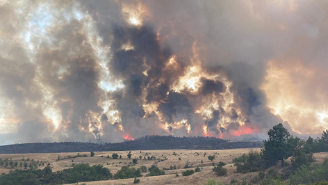 Brände in Nordmazedonien