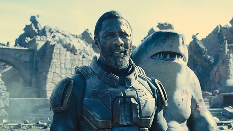 Filmszene "The Suicide Squad" mit Schauspieler Idris Elba