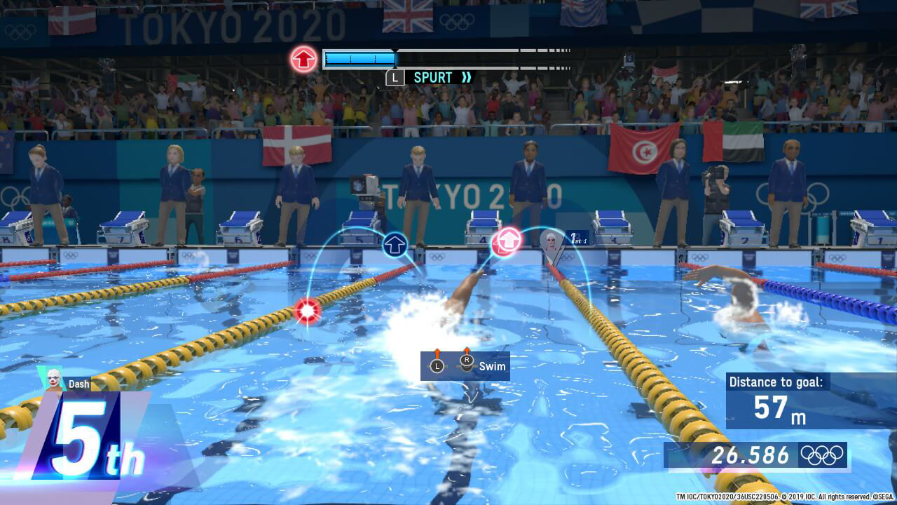 Screenshot des Spiels Tokyo 2020