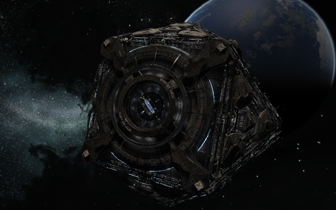 Coriolis-Raumstation in Elite Dangerous