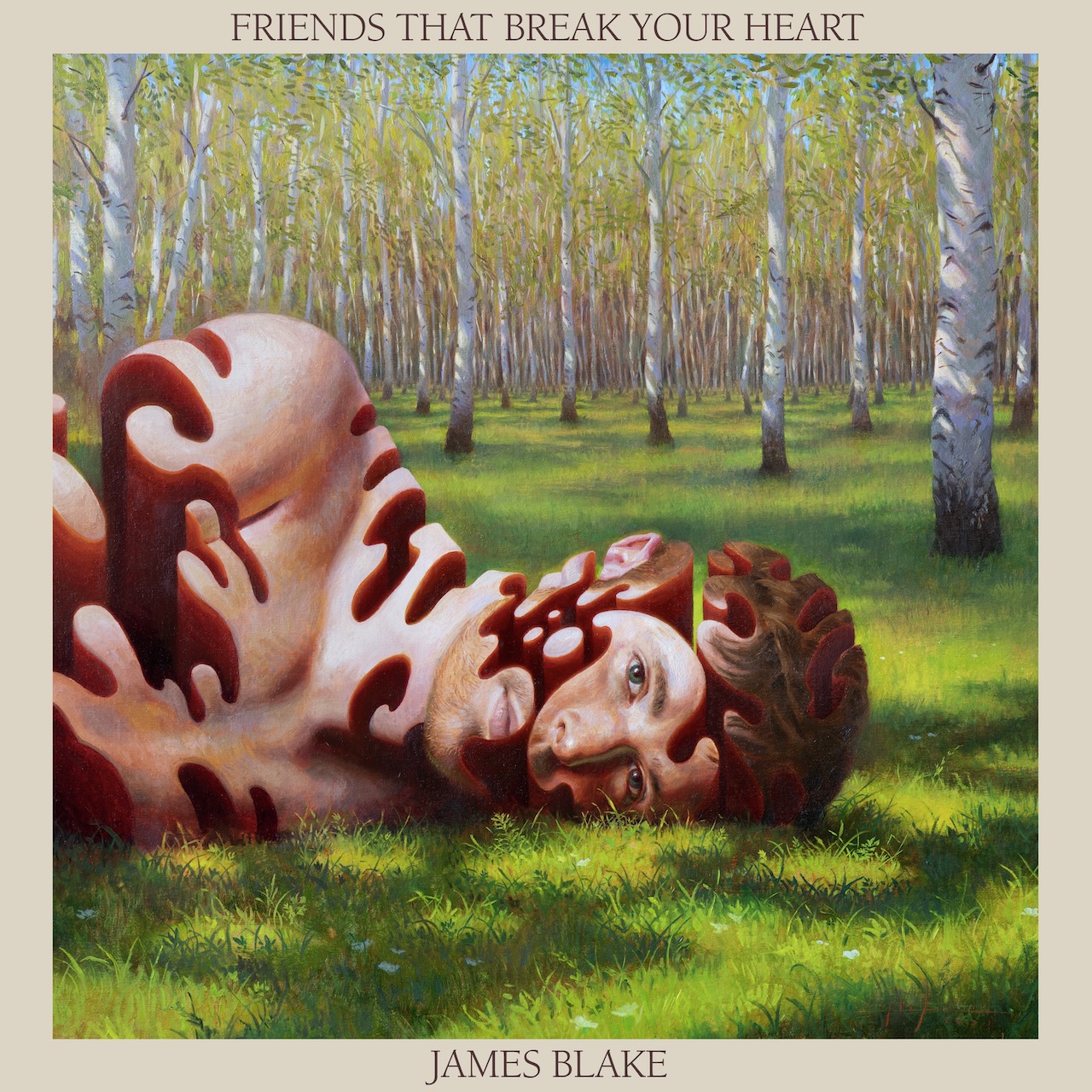 James Blake "Friends that break your heart" Albumcover und Pressebilder