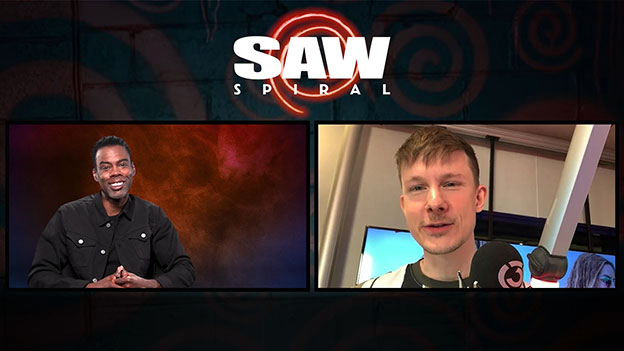 Chris Rock und Ö3-Reporter Max Bauer im Interview zu Saw:Spiral